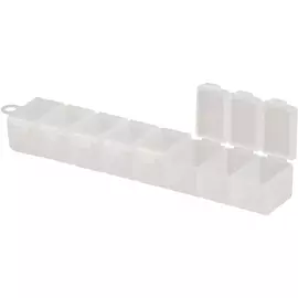 Коробка Meiho 8 Hachiren Case 176x36x26mm к:clear, фото 